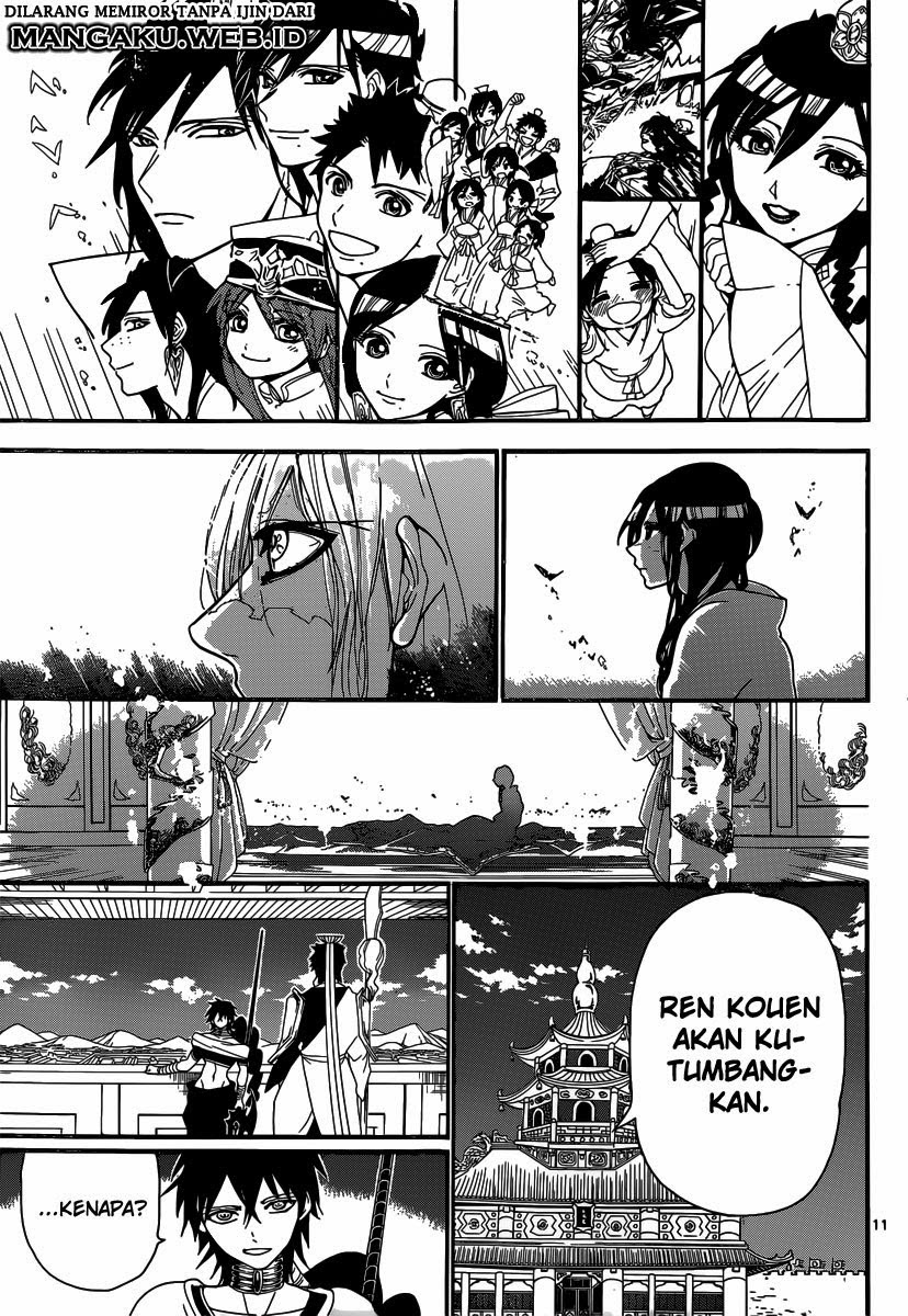 Magi – Labyrinth of Magic chapter 250